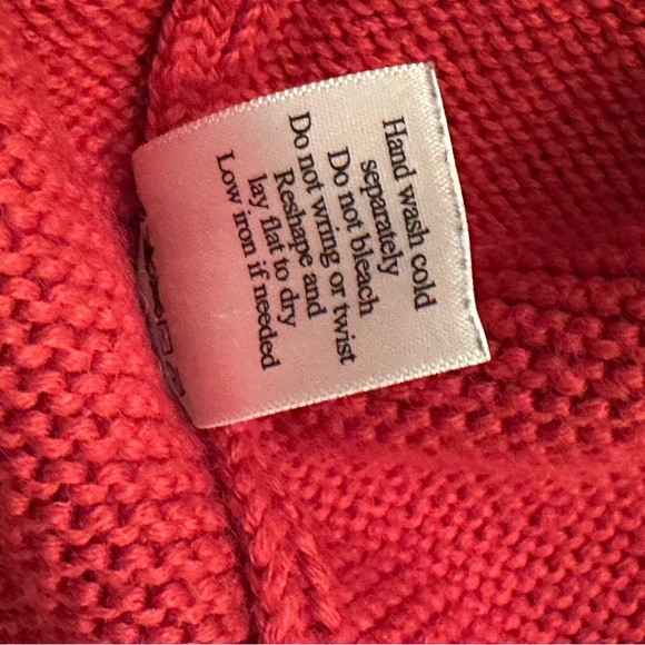 Coldwater Creek Women’s short sleeve turtleneck sweater size Large Pink - Picture 8 of 11